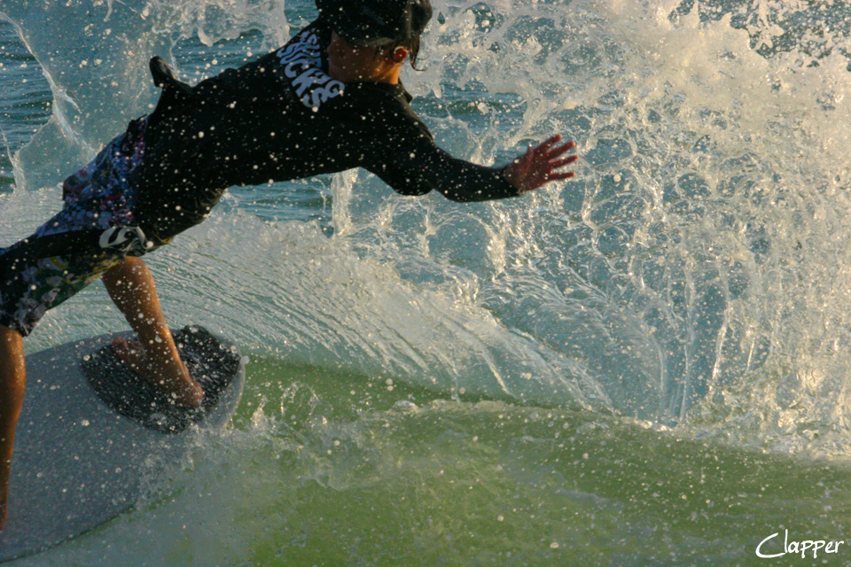 Skimboarding Treasure Island